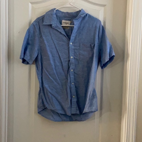 Med collar button down shirt - Picture 1 of 1